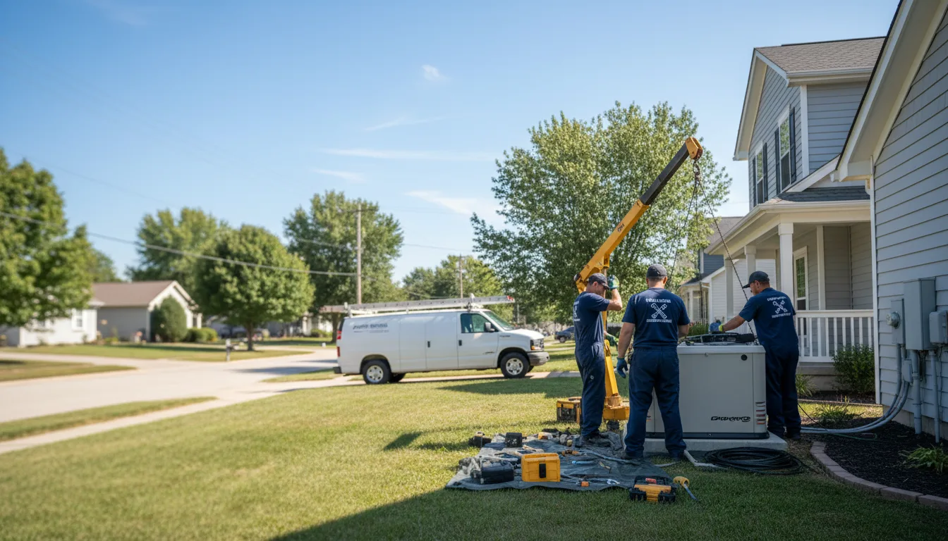 Generator Installation in Ovalo, TX near me